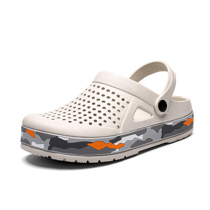 Lukas | Outdoor-Clogs Mit Camouflage-Design Und Leichtem Komfort