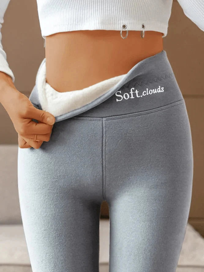 Softclouds | Fleece Leggings für Damen – Warm und Bequem