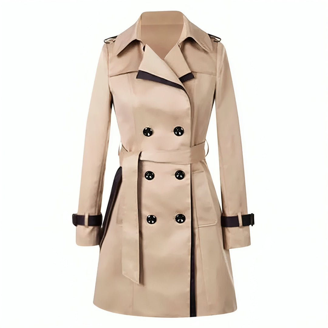 Helena | Eleganter Langer Trenchcoat Mit Femininer Silhouette