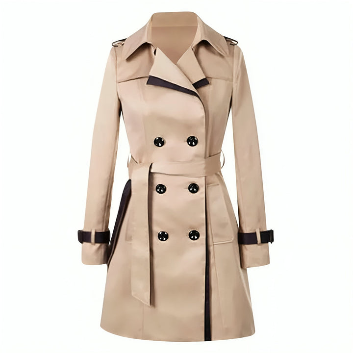 Helena | Eleganter Langer Trenchcoat Mit Femininer Silhouette