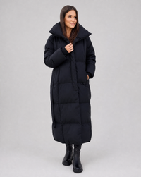 Selina | Lange Elegante Daunenjacke für Damen