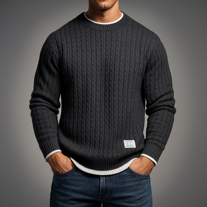 Rhettford | Strickpullover – Elegante Textur für Männer