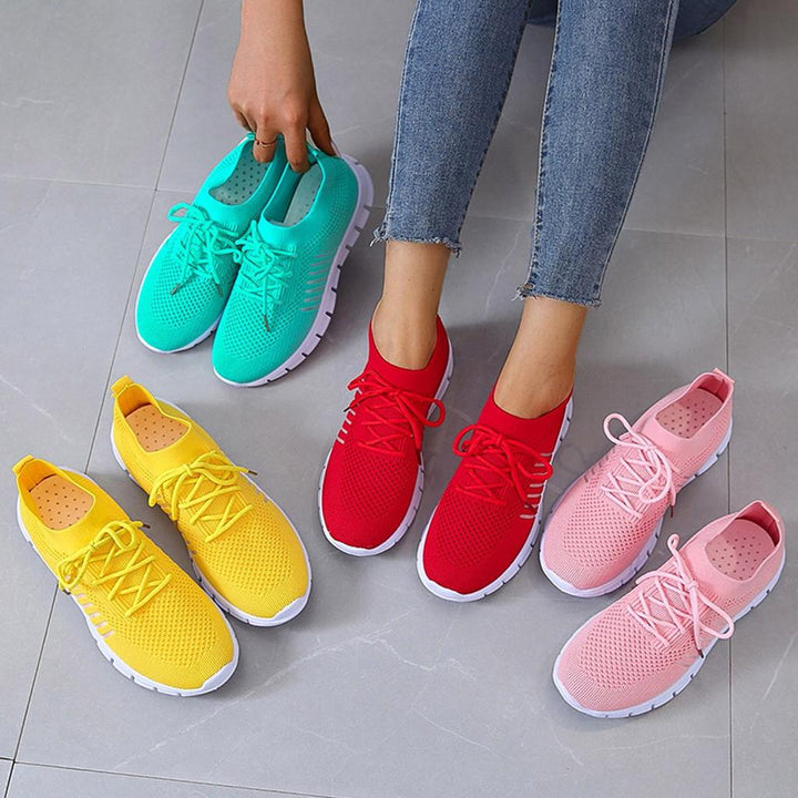Amelia | Orthopädische Und Sportliche Flyknit-Sneaker