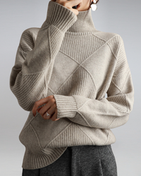 Sara | Elegant turtleneck sweater for day and evening