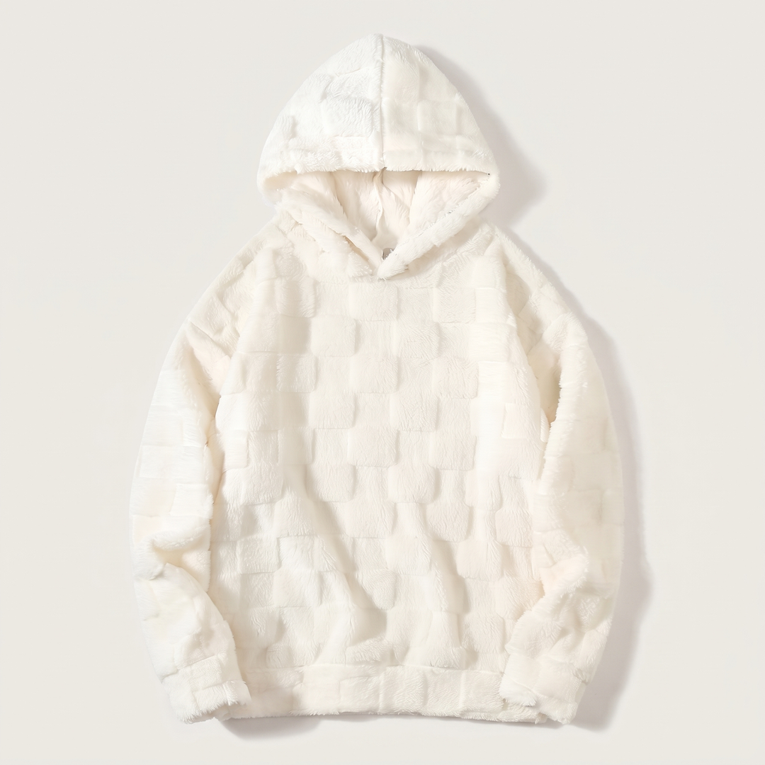 Waffle | Waffle Knit Hoodie – Bequemer Pullover für Männer