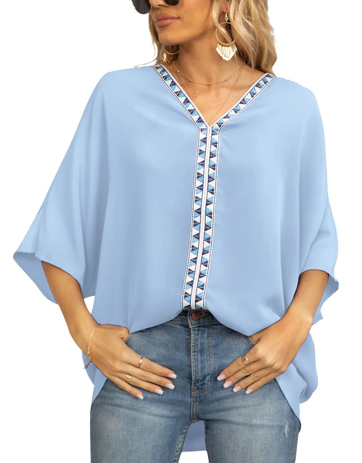 Isabella | Elegant and Airy Summer Tunic Tops