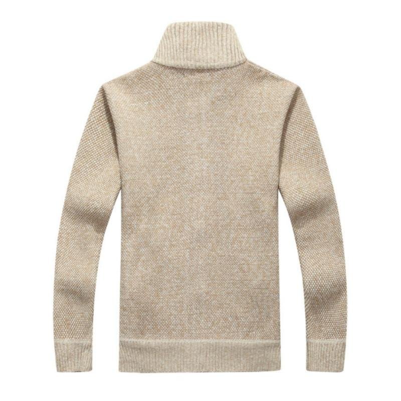 René | Winddichter Pullover mit Innenfutter