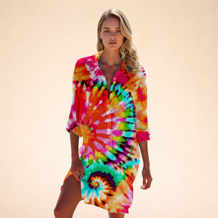 Julia | Stilvolles Hemdkleid für den Sommer