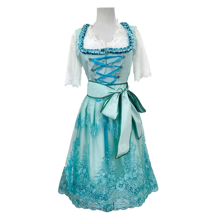Elena | Stilvolles Oktoberfest Festkleid Mit Traditionellem Flair