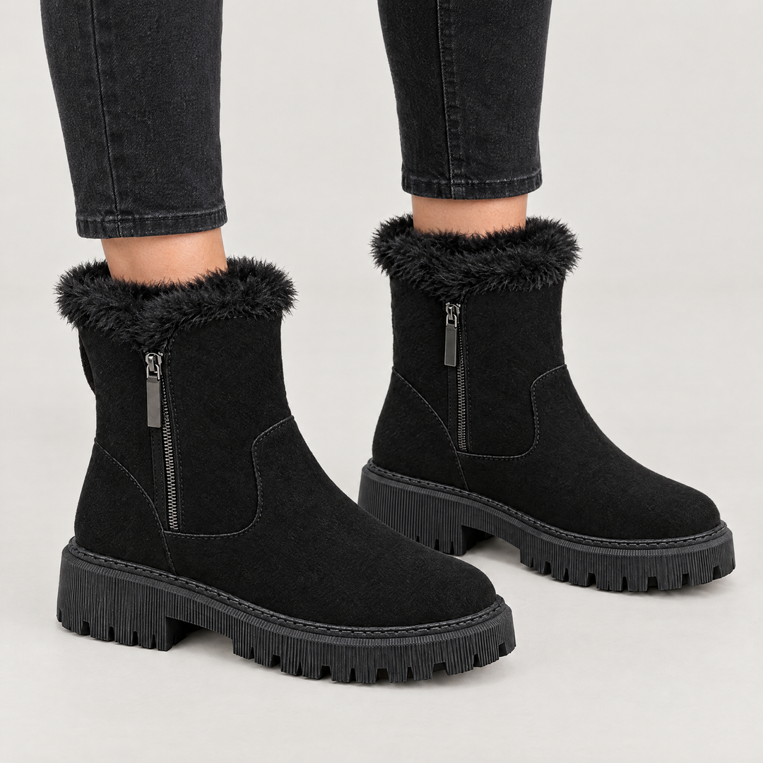 CLEATED SOLE | Winter Ankle Boots – Schicke Stiefeletten für Frauen