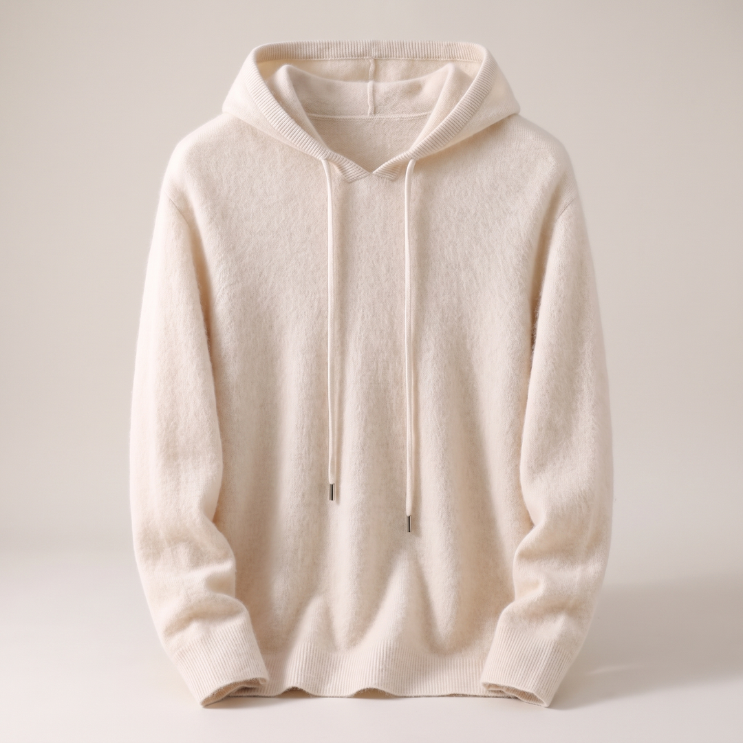 Millie | Cashmere Hoodie – Cloud-Like Softness für Männer