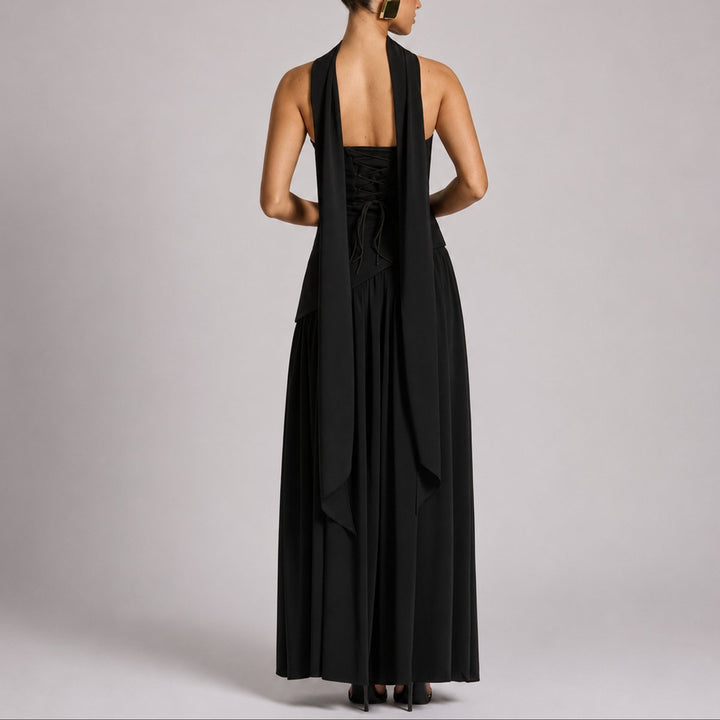 Emma | Elegantes Herbst-Hochzeits Maxikleid