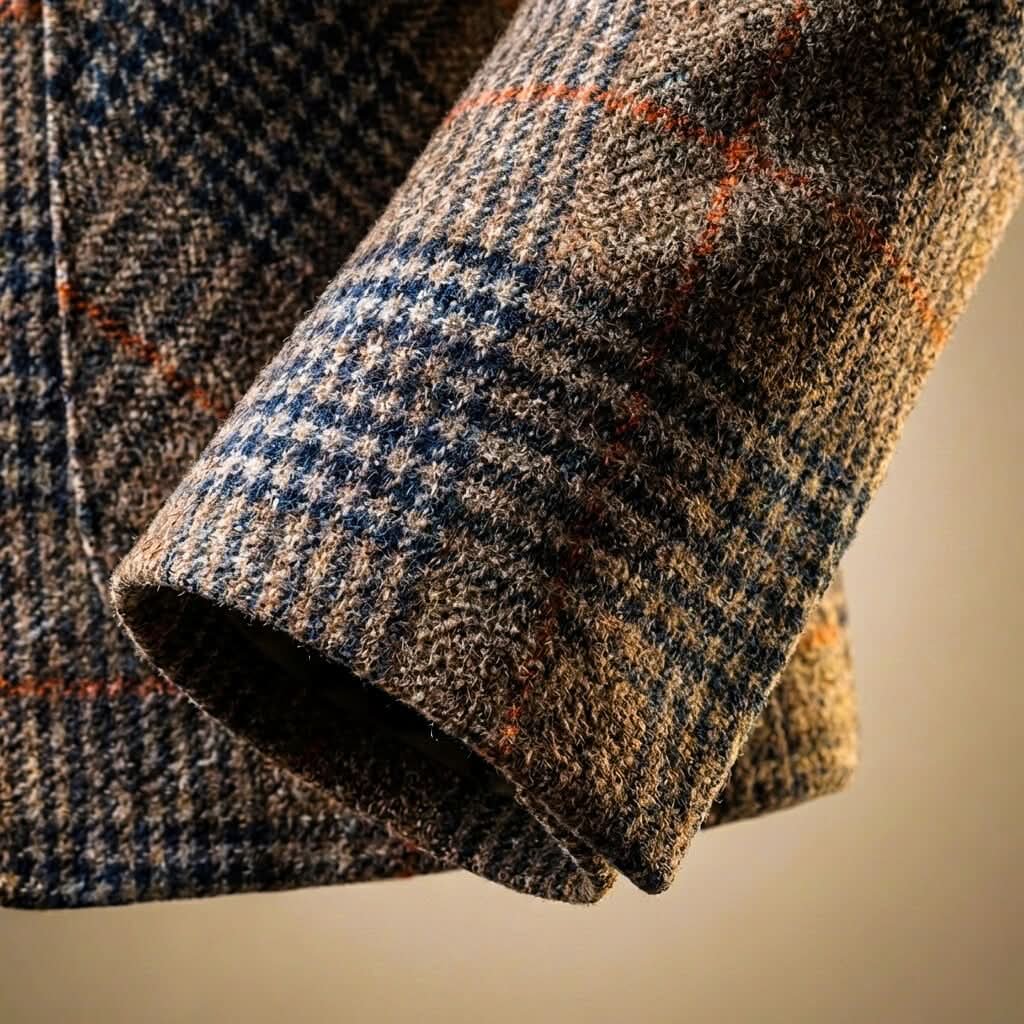 Langley | Tailored Blazer – Klassisches Hounds-tooth-Muster