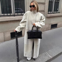 Jessica | Luxuriöser Oversize Teddy-Mantel In Moderner Longline-Optik