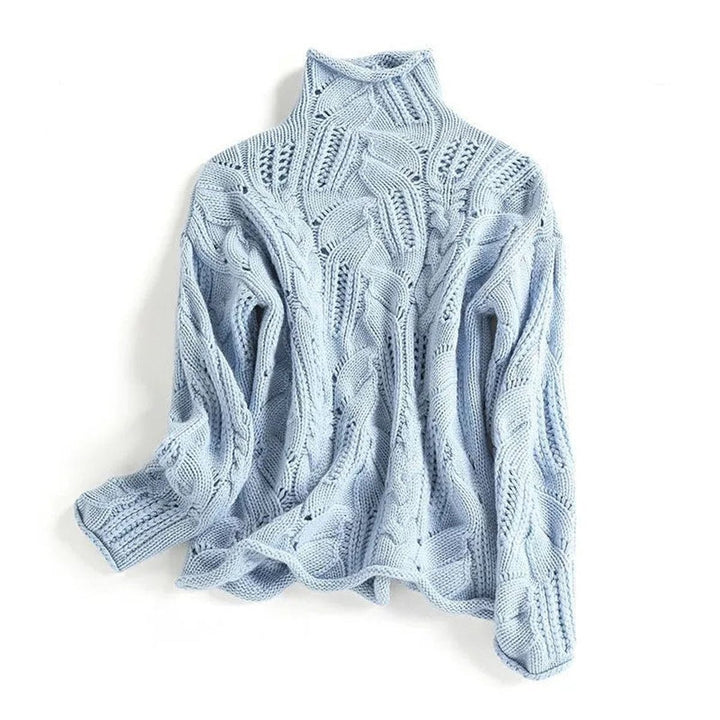 Marie | Knit Sweater – Lockere Passform mit Rollkragen
