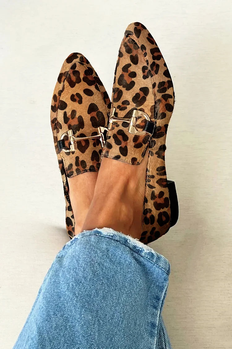Helena | Elegante Loafer Mit Modernem Metallic-Akzent