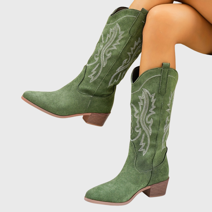 Lara | Elegante Cowboy-Stiefel im Western-Stil Für Frauen