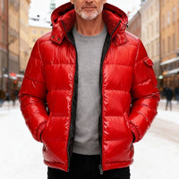 Matteo | Gesteppte Herren-Pufferjacke mit Kapuze