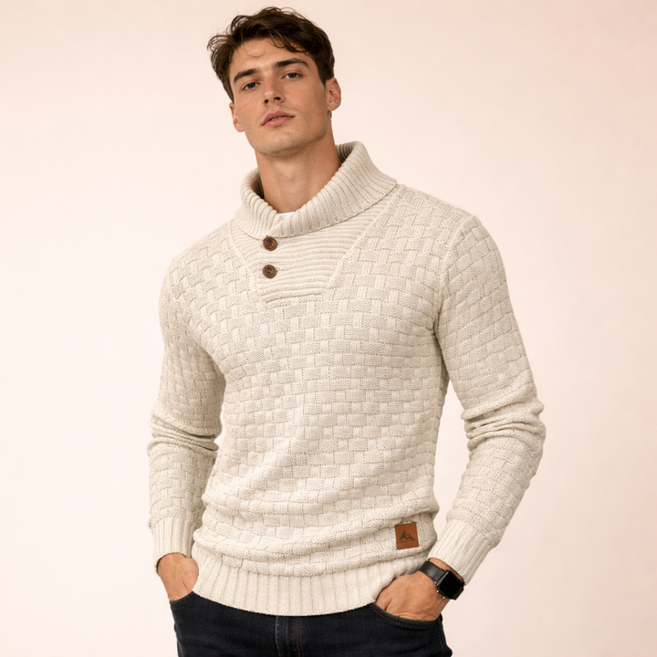 Alaric | Eleganter Pullover – Atmungsaktiv, Vielseitig & Komfortabel 1
