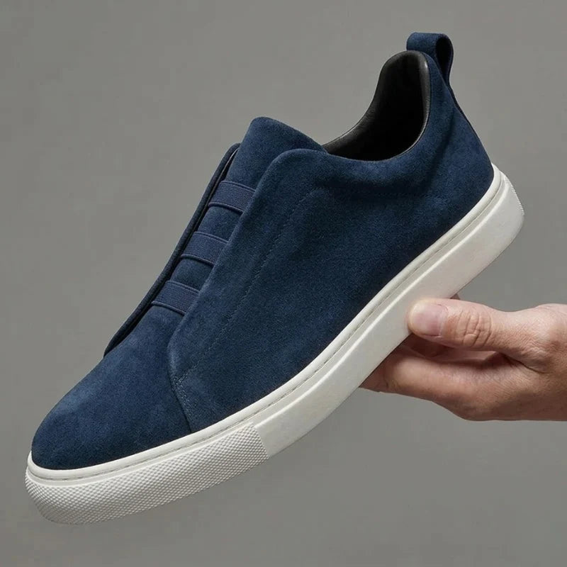 Alberto | Elegante Slip-On Sneaker Damen aus Italienischem Wildleder – Bequem & Stilvoll für Jeden Anlass 6
