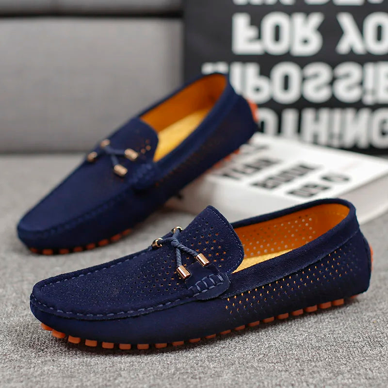 Aldrin | Herren Loafer Schwarz Penny Loafer Elegante Slip-on Schuhe 8