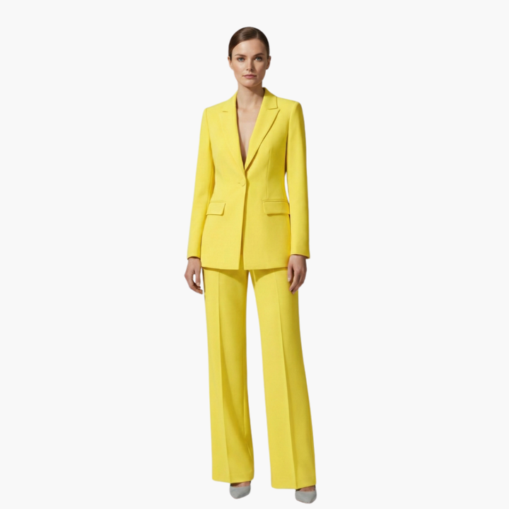 Allegra | Elegantes, Maßgeschneidertes Damenanzug Blau – Blazer & Hose Set für Stilvolle Anlässe 7