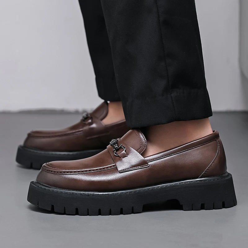 Alvaro | Elegante Herren Loafer aus Leder – Stilvoll, Robuste &amp; Komfortable Slip-On Schuhe 6