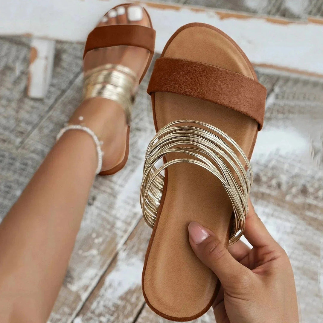 Alviana | Elegante und moderne Damen Slip-On Sandalen 2