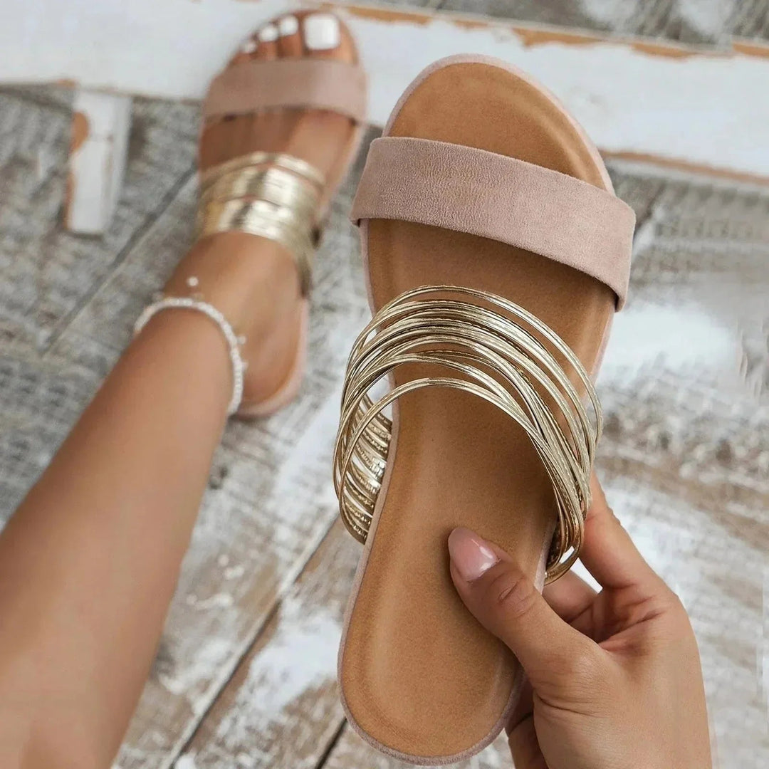 Alviana | Elegante und moderne Damen Slip-On Sandalen 3