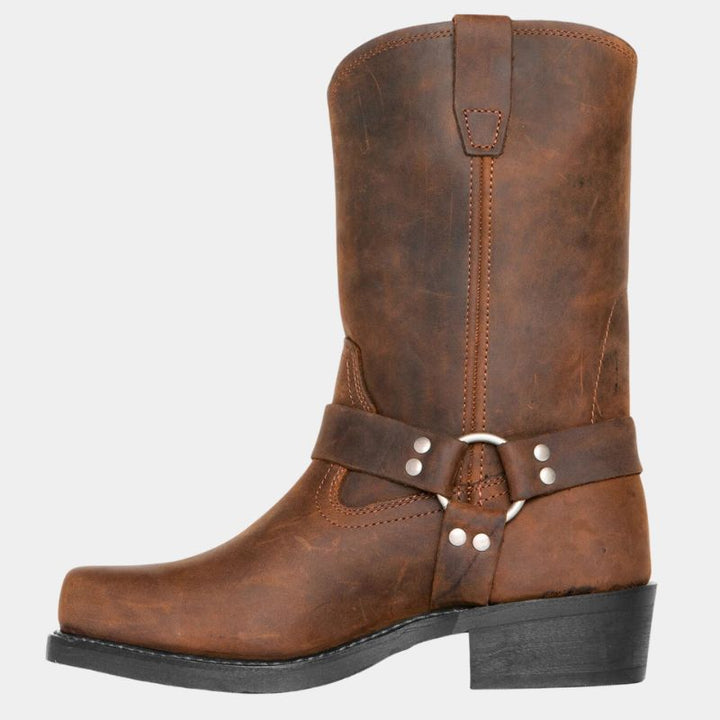 Alyssa | Cowboystiefel – Elegantes Echtleder, Vintage-Stil &amp; Bequem 1