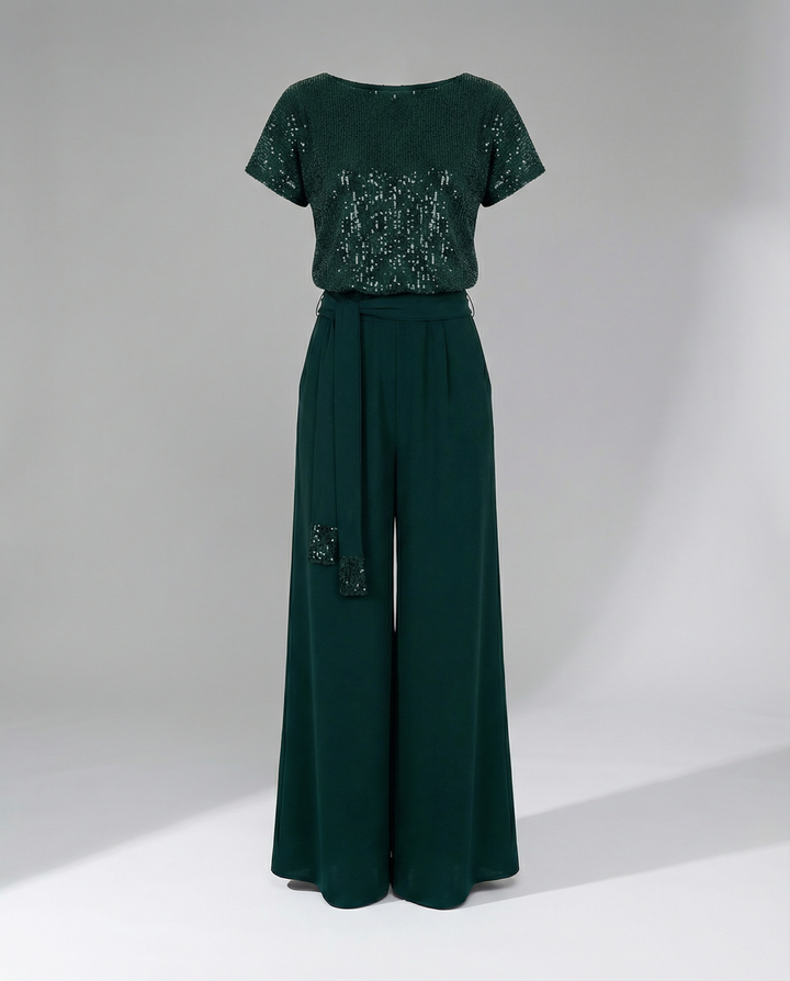 Alyssa | Eleganter Damen-Jumpsuit mit Pailletten für besondere Anlässe 6