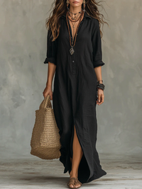 Zoe | Locker sitzendes Sommer-Maxikleid