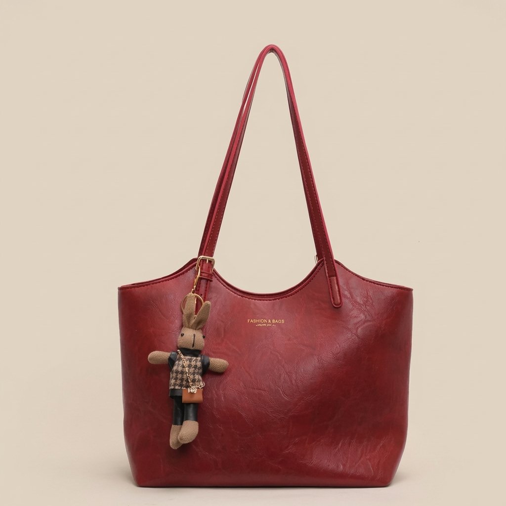 Amelie | Elegante veganem Leder Tragetasche 4