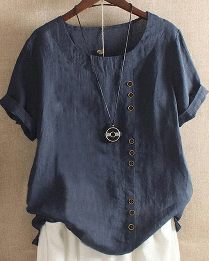 Amelie | Zeitloses und Elegantes Damen Leinenoberteil 3