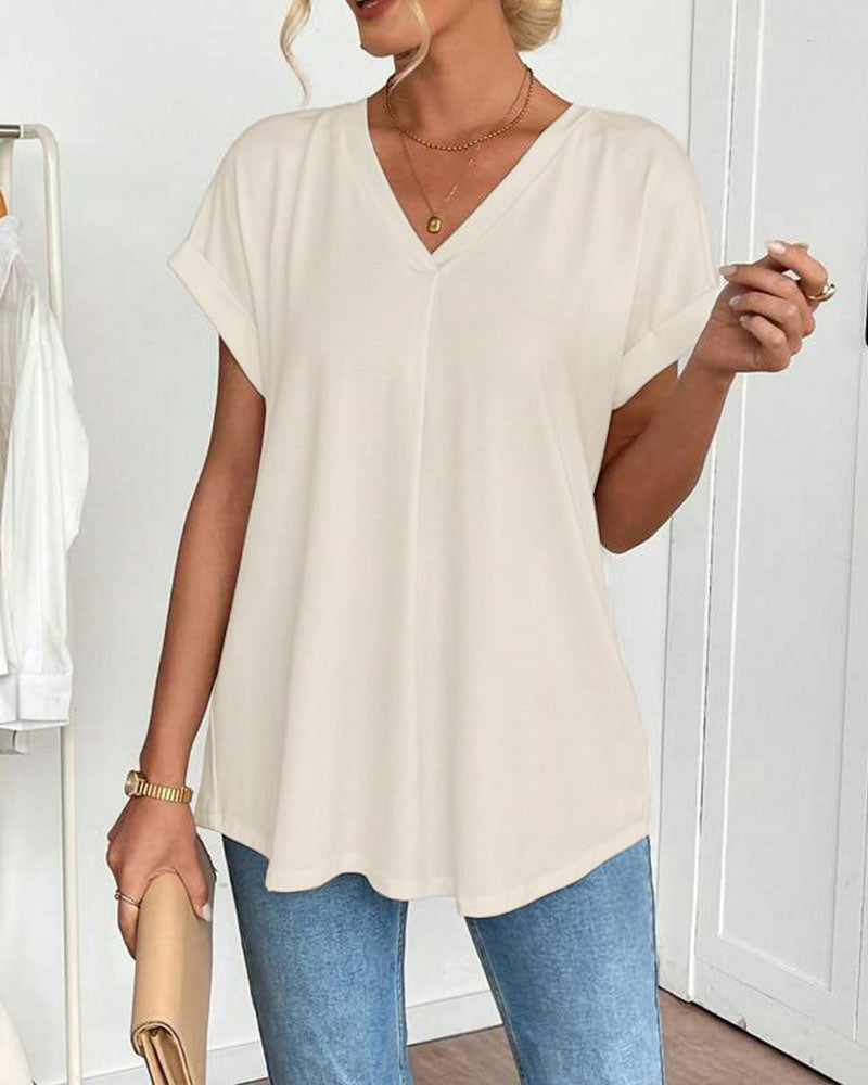 Amina | Atmungsaktives, Elegantes Damen T-Shirt – Komfortables & Schlankmachendes Design 4