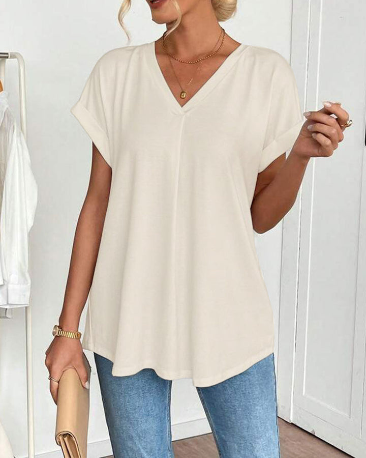 Amina | Atmungsaktives, Elegantes Damen T-Shirt – Komfortables & Schlankmachendes Design 4