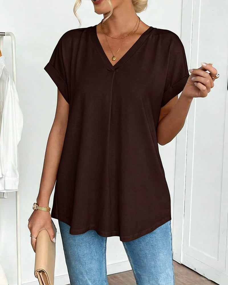 Amina | Atmungsaktives, Elegantes Damen T-Shirt – Komfortables & Schlankmachendes Design 5