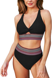 Leonie | Bequemer Damen-Bikini mit hoher Taille