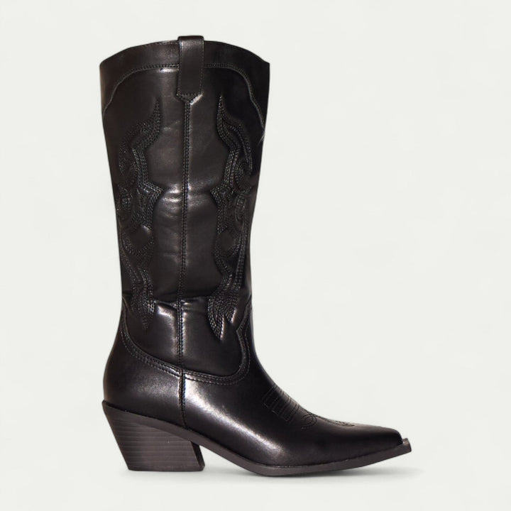 Angelika | Elegante Western Stiefel mit spitzer Silhouette 4