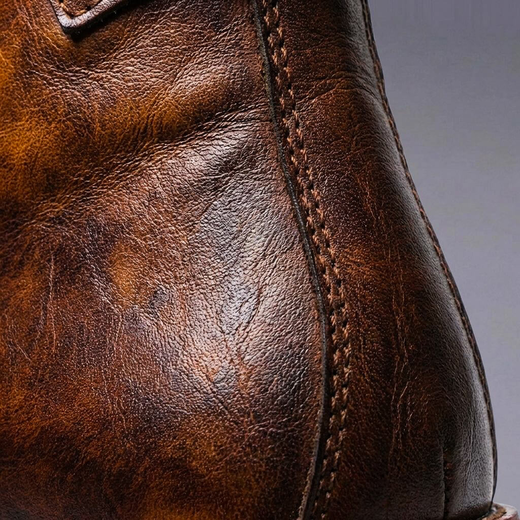Anthony | Luxuriöse und zeitlose Retro poliertem Leder Stiefel 3