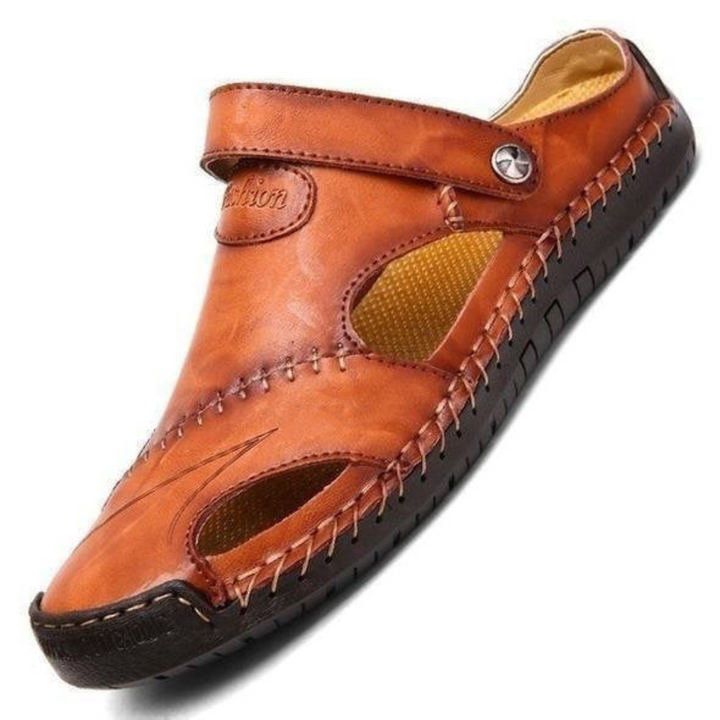 Anton | Atmungsaktive und stilvolle orthopädische Unisex Sandalen 0
