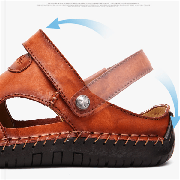 Anton | Atmungsaktive und stilvolle orthopädische Unisex Sandalen 2