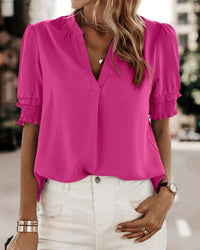 Isabella | Charmante Bluse mit Puffärmeln