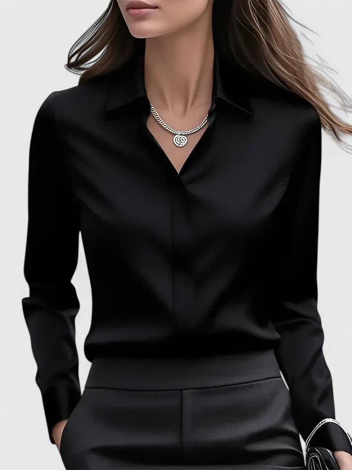 Aria | Elegantes, Minimalistisches Weißes Damen Hemd für Jede Gelegenheit 9