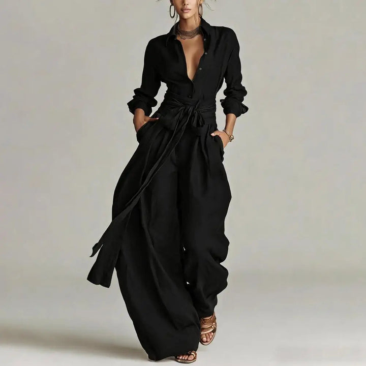 Aria | Stilvolles, Bequemes & Elegantes Zweiteiliges Hosenset für Damen 3