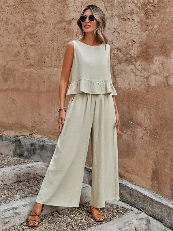 Arielle | Bequemes, Atmungsaktives Loungewear Set Damen – Elegant & Entspannt 0