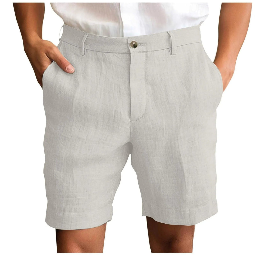 Arven | Atmungsaktive Leinen-Sommershorts für Herren 10