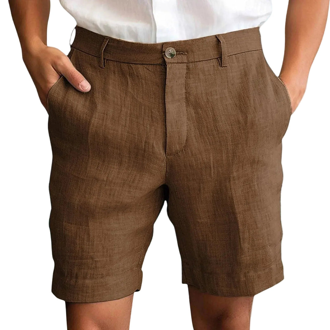 Arven | Atmungsaktive Leinen-Sommershorts für Herren 3