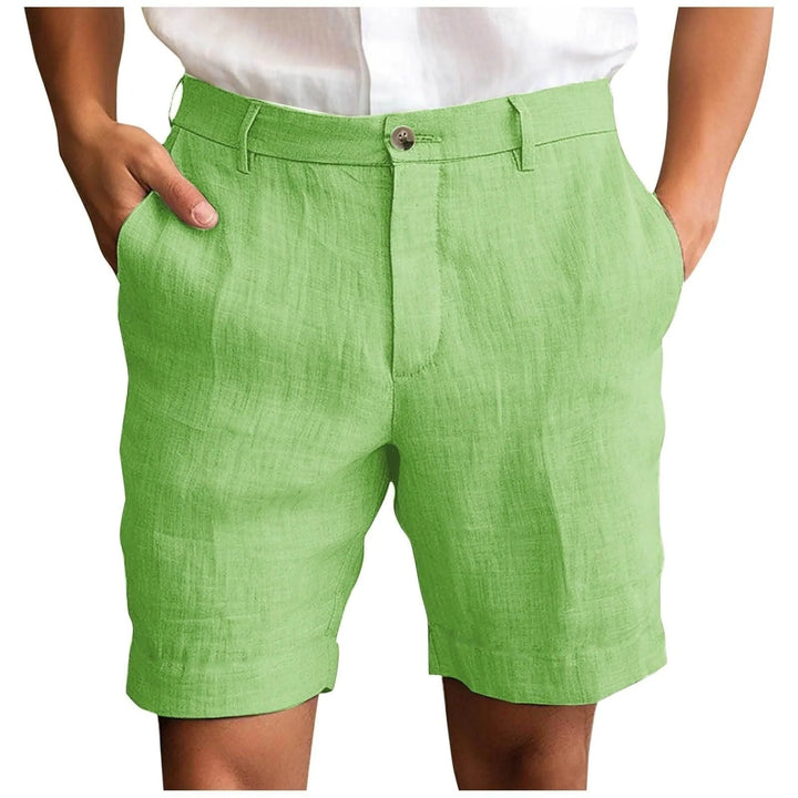 Arven | Atmungsaktive Leinen-Sommershorts für Herren 7