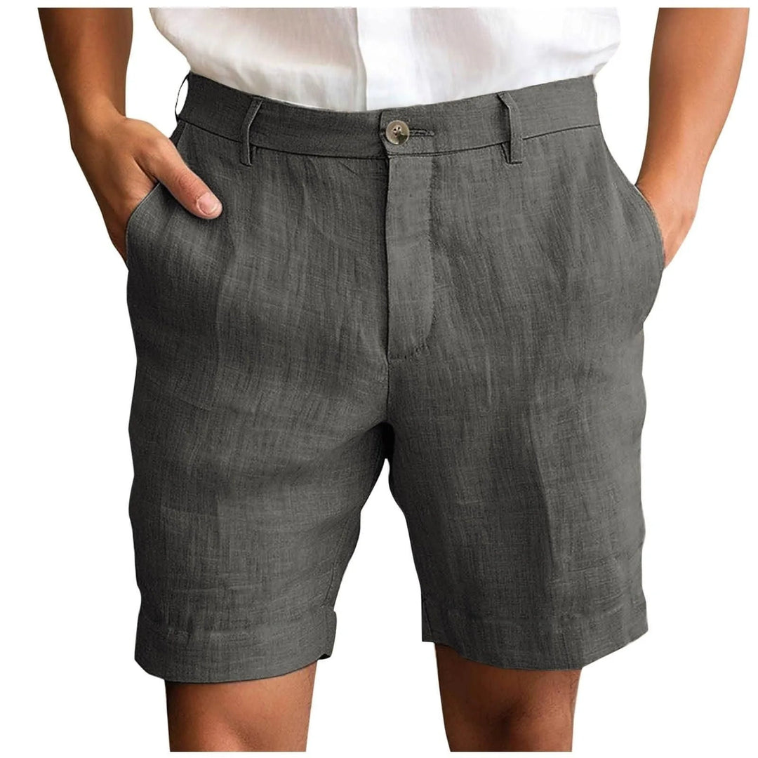 Arven | Atmungsaktive Leinen-Sommershorts für Herren 8
